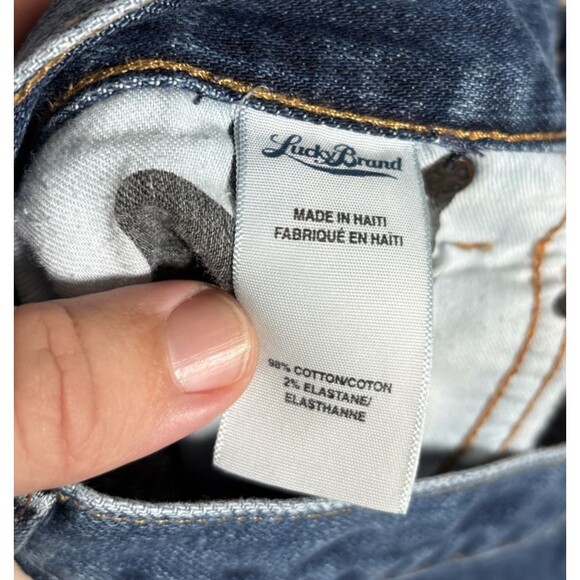 Lucky Brand Jeans Men’s Size 32x32 221 Original Straight Premium Italian Leather - Picture 11 of 16